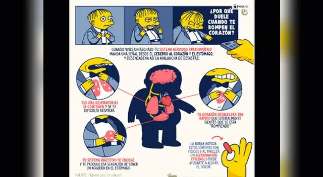 Esto le ocurre a tu organismo cuando sufres por amor