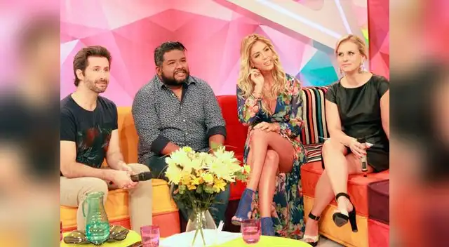 Rubia fue la invitada especial en Hola a todos Rubia fue la invitada especial en Hola a todos