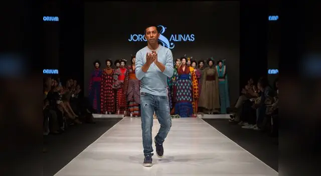 El diseñador de modas Jorge Luis Salinas