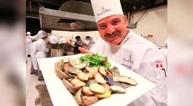 El chef Adolfo Perret