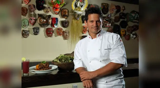 El cocinero Flavio Solorzano