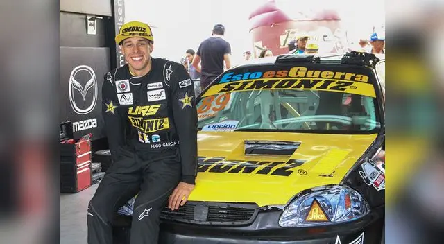 Hugo García quiere ser el número uno en las pistas