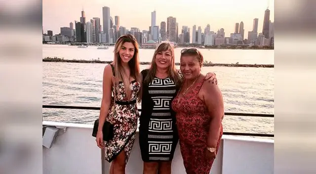 Modelo disfruta con su suegra en Estados Unidos Modelo disfruta con su suegra en Estados Unidos