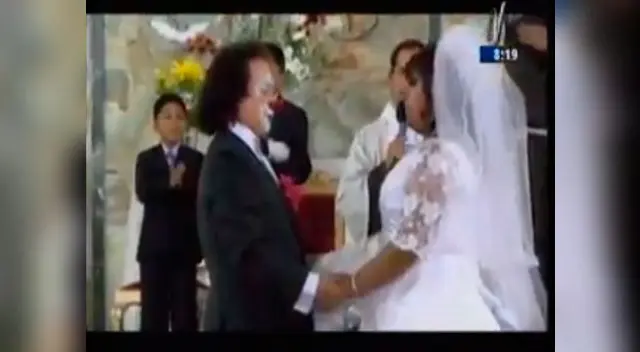 Boda parecía un circo en Huancayo