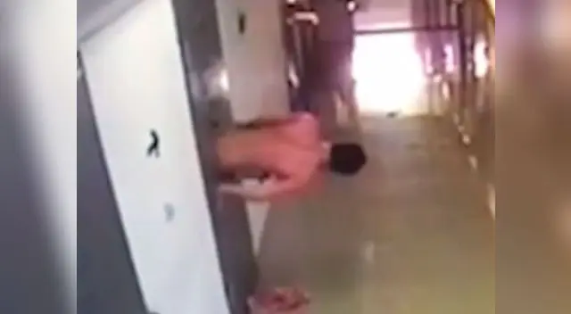 Espectacular fuga de un recluso ruso es captado por cámaras de seguridad