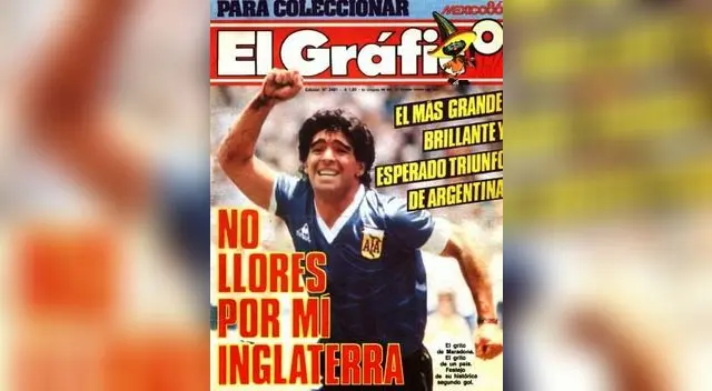 Portada de la revista El Gráfico.