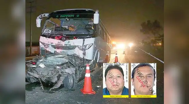 Ambos murieron en el acto y los bomberos tardaron seis horas en rescatar los cuerpos