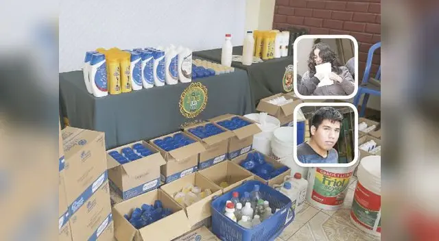 Caen dos por adulterar champús con detergentes y aromatizantes Caen dos por adulterar champús con detergentes y aromatizantes