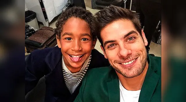 Rony tiene 9 años y tiene gran parecido con artillero cuando era niño