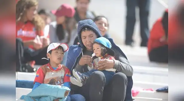 Los niños también quieren ver a Ronaldinho.