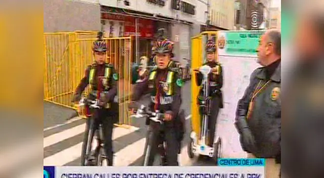 Hasta las 2 p.m. permanecerán las calles cerradas por proclamación de PPK 