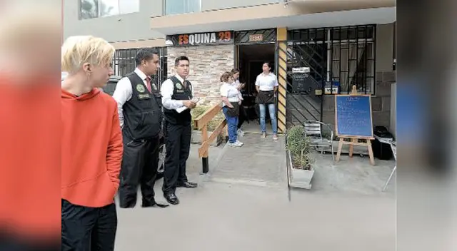 Peritos llegaron al lugar del ataque, en pleno centro bancario de San Isidro Peritos llegaron al lugar del ataque, en pleno centro bancario de San Isidro