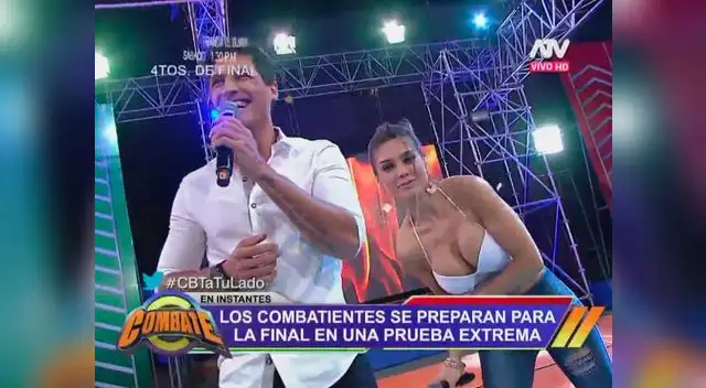 Jerí puso nervioso a su compañero de conducción