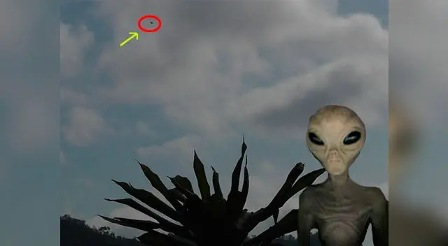 El objeto invadió el cielo y asustó a las personas que habitaban el lugar