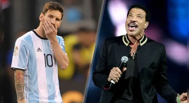 Richie se solidarizó con la 'Pulga'.