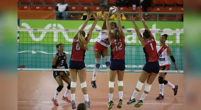 Ángela Leyva fue una de las mejores de  Perú: FOTO: FPV