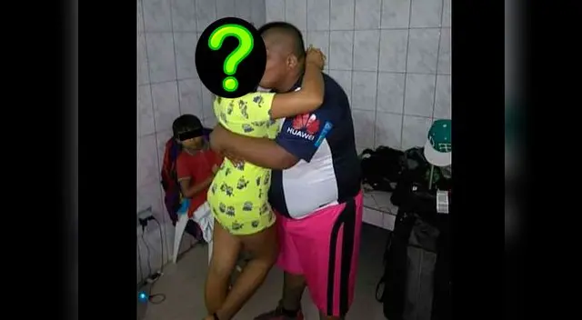 El ahijado de Carloncho nuevamente con una joven menor que él