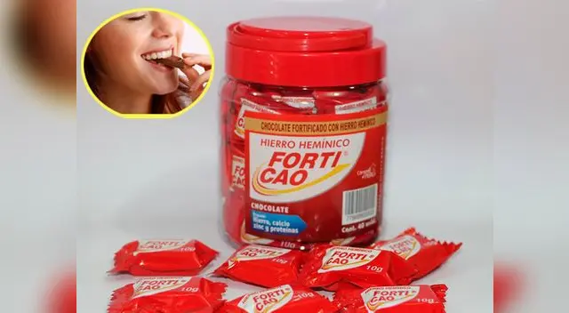 Forticao chocolate, una deliciosa combinación del más puro cacao peruano y hierro.ico Forticao chocolate, una deliciosa combinación del más puro cacao peruano y hierro.ico