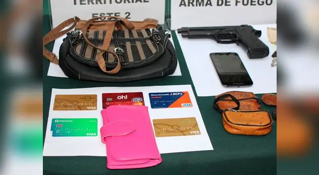 Se recuperó pertenencias que le robaron a estudiante