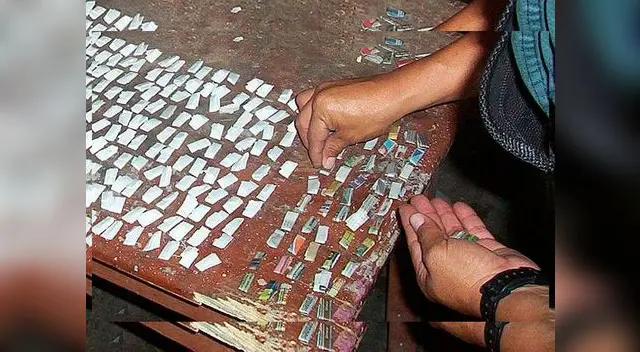 Mercancía incautada por la PNP Mercancía incautada por la PNP