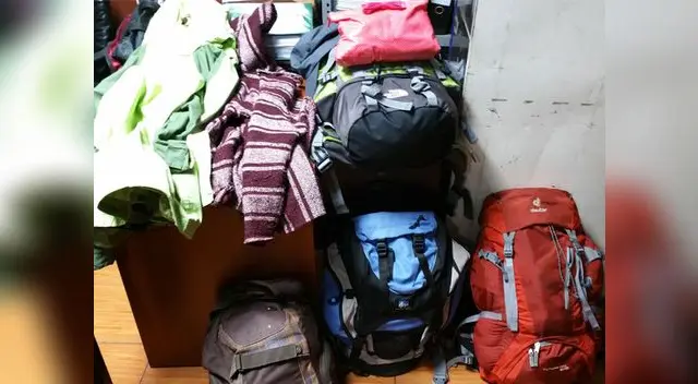 Los agentes recuperaron los equipajes de los extranjeros