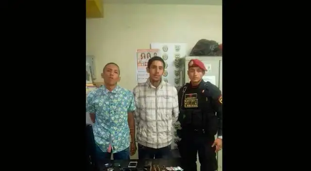 La policía presume que detenidos pertenecerían a banda de marcas
