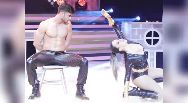 Melissa sacó toda su sensualidad en la pista de baile