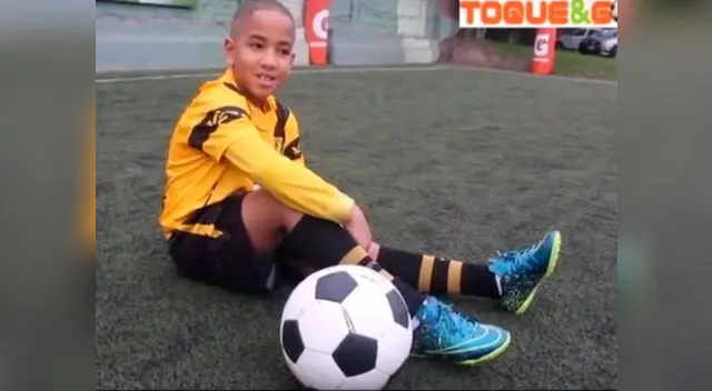 Adriano brindó entrevista sobre sus sueños en el fútbol