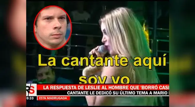 Leslie aprovechó la colectividad para mandarle el mensaje a su ex Leslie aprovechó la colectividad para mandarle el mensaje a su ex
