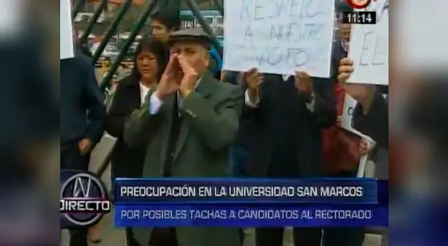 Advierten posible fraude en las elecciones sanmarquinas