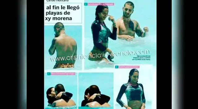 Maluma no controló la temperatura