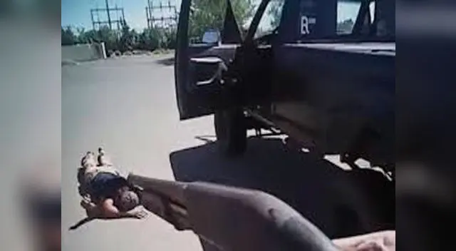 Brutalidad policiaca en país del norte.