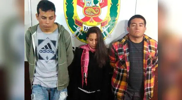 Los detenidos en la sede policial