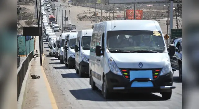 La marcha ocurrió en la Panamericana Sur y en Yura.