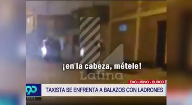 Vecinos grabaron escena