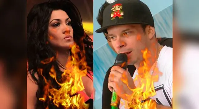 Los guerreros no respetaron que estaban en vivo y se dieron con palo 