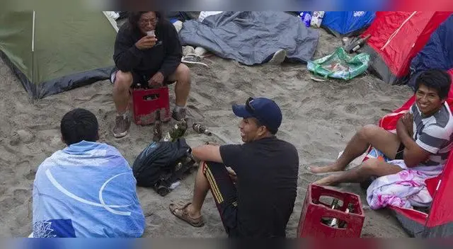 Prohíben acampar en playas de Ancón