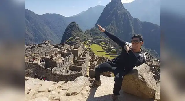 Aquí disfrutando de una de las siete Maravillas del Mundo Aquí disfrutando de una de las siete Maravillas del Mundo