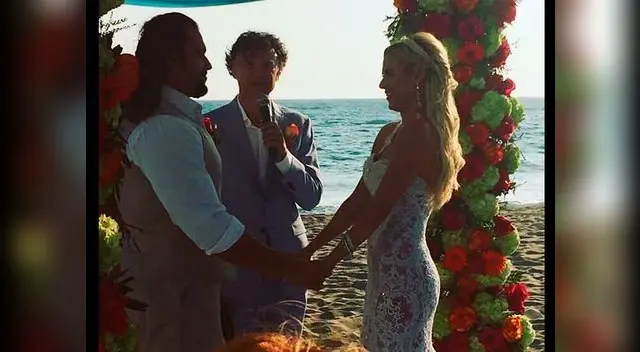 Pese a que estuvieron alejados por un buen tiempo, sellaron su amor con el matrimonio