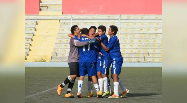 Festejo de los jugadores de la UNP por la clasificación