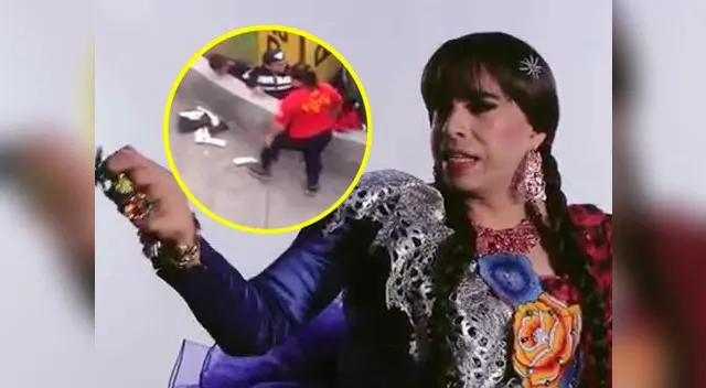 Chola Chabuca asegura que vigilante que pateó bolsitas de canchita a ambulante no trabaja más como seguridad en su circo