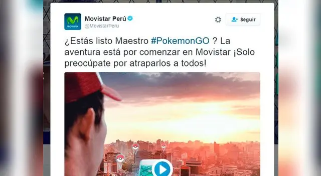 Movistar está lista para Pokémon GO Movistar está lista para Pokémon GO