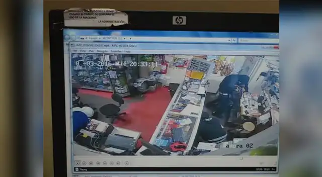 Cámaras de seguridad captaron violento atraco