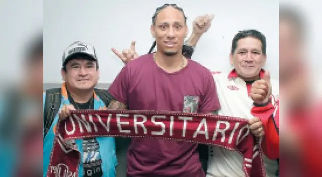 Pino llegó para jugar por la “U” .Asegura que lo indisciplinado es cosa del pasado 