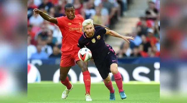 Messi no tuvo una buena tarde.