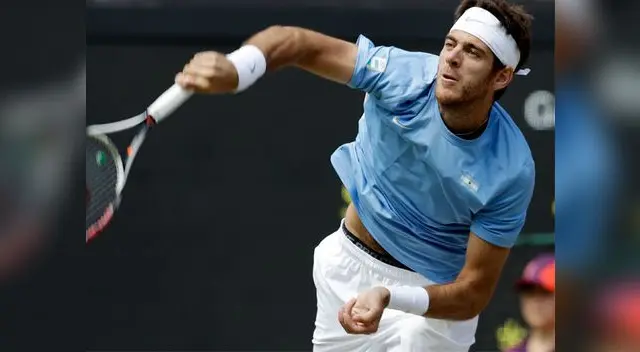 Del Potro se tomó una foto en el ascensor