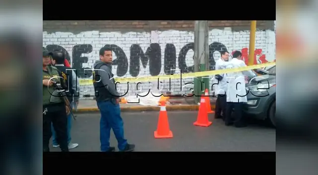 Lo acribillan cuando caminaba por calles del Callao 