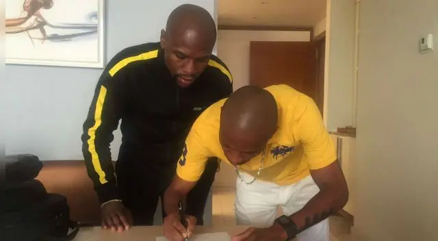 Zambrano será representado por Mayweather Zambrano será representado por Mayweather