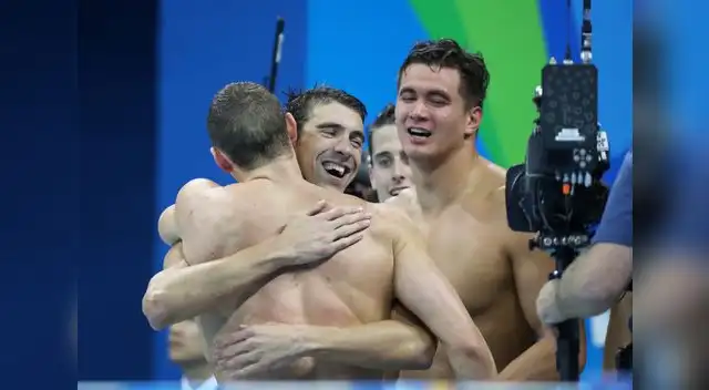 Phelps se despidió a lo grande