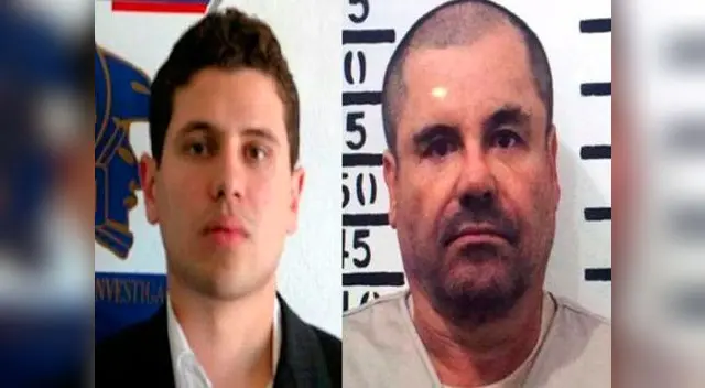 Iván Guzmán y al lado su padre